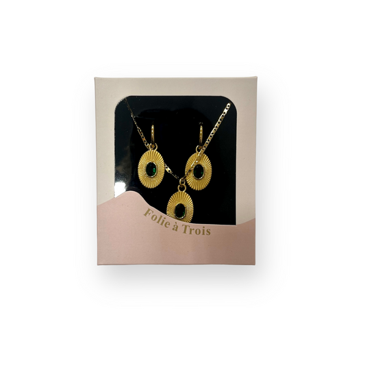More than Friends Earrings +  Necklace Gift Box