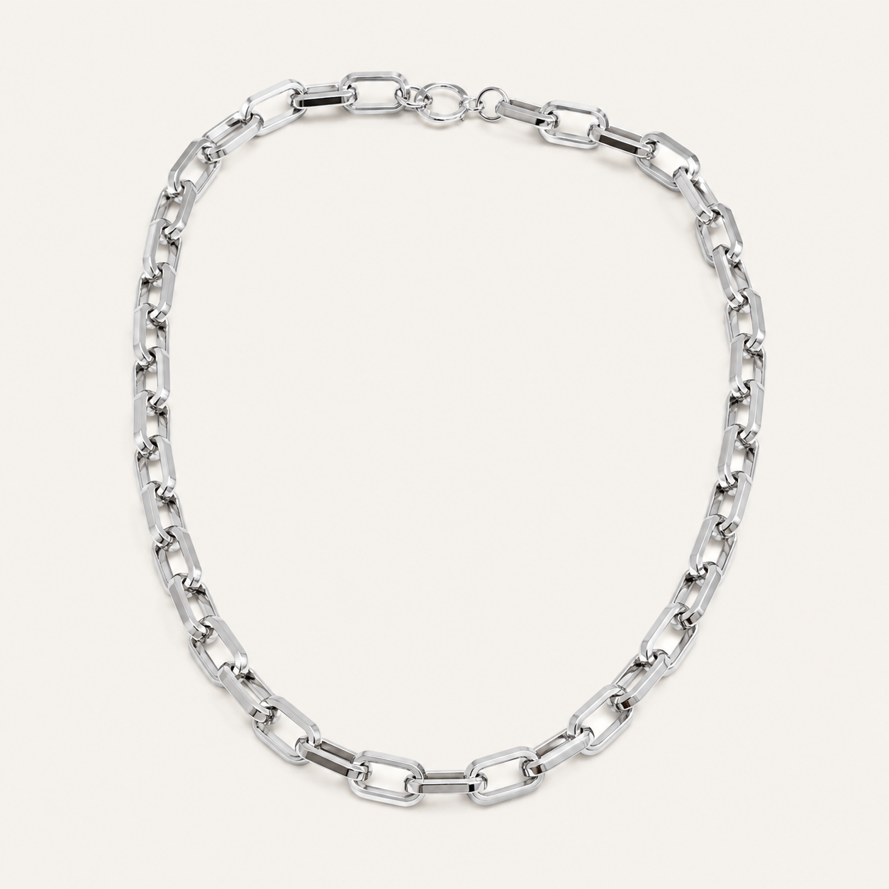 Folie à Trois Resort Edit Necklace in Silver – Tarnish-Free Stainless Steel