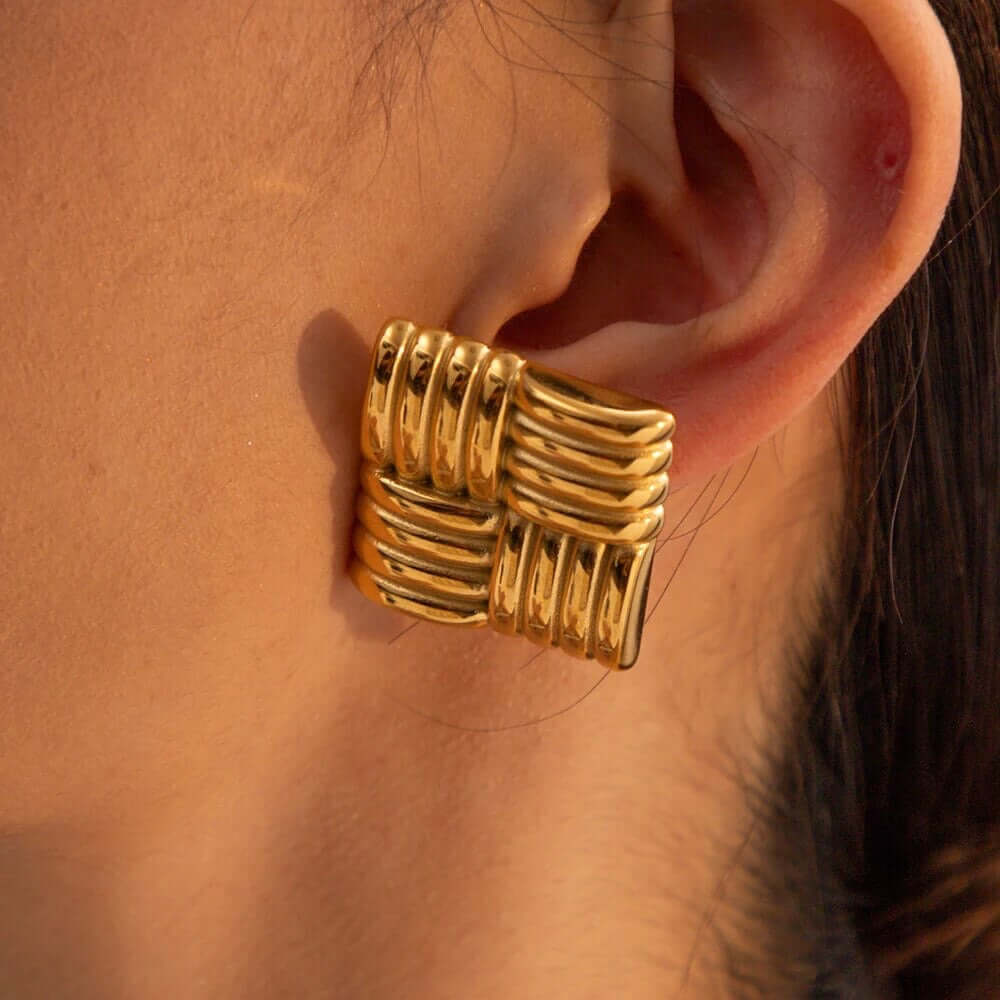 Vintage EARRINGS Folie à Trois