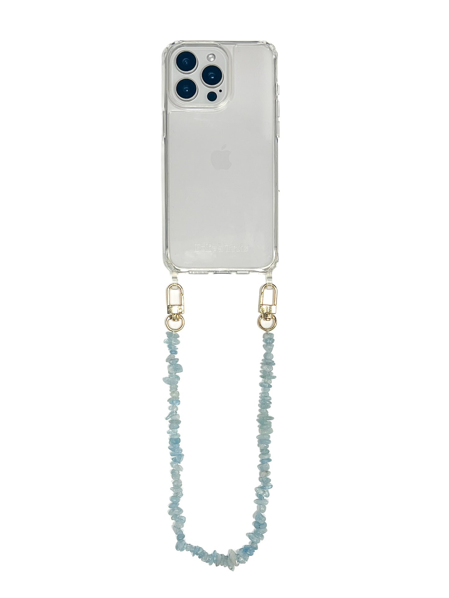 Lagoon Stones KORTE TELEFOONKETTING