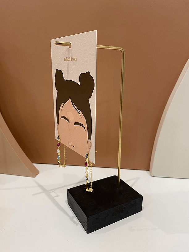 Hoop Card DISPLAY (NEW MODEL) Folie à Trois