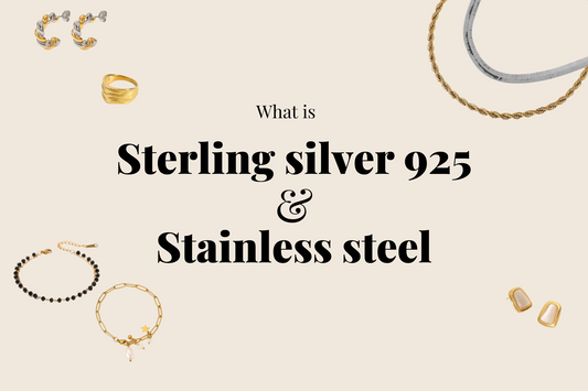 What is 925 Sterling Silver & Stainless steel?