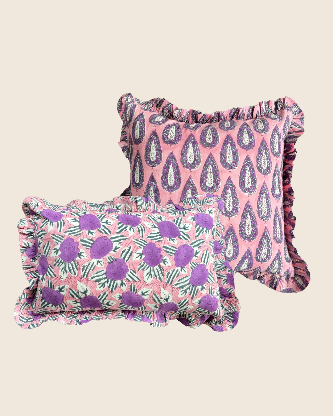 Purple Rain Square CUSHION