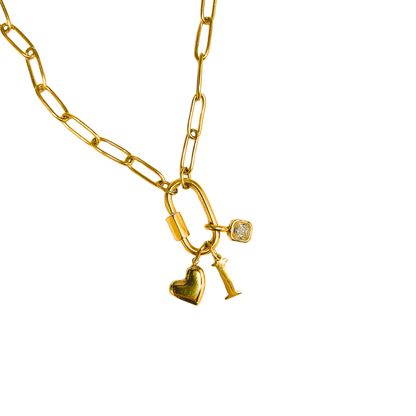 Chain link Charm NECKLACE