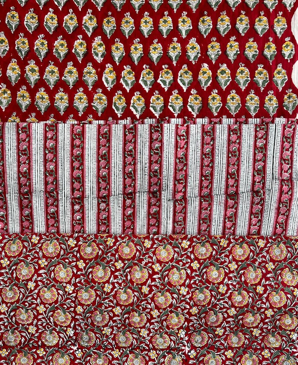 Suni Red Rectangle CUSHION