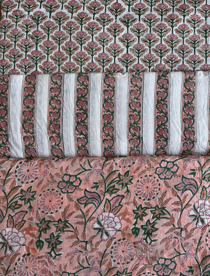 Peony Pink Square CUSHION