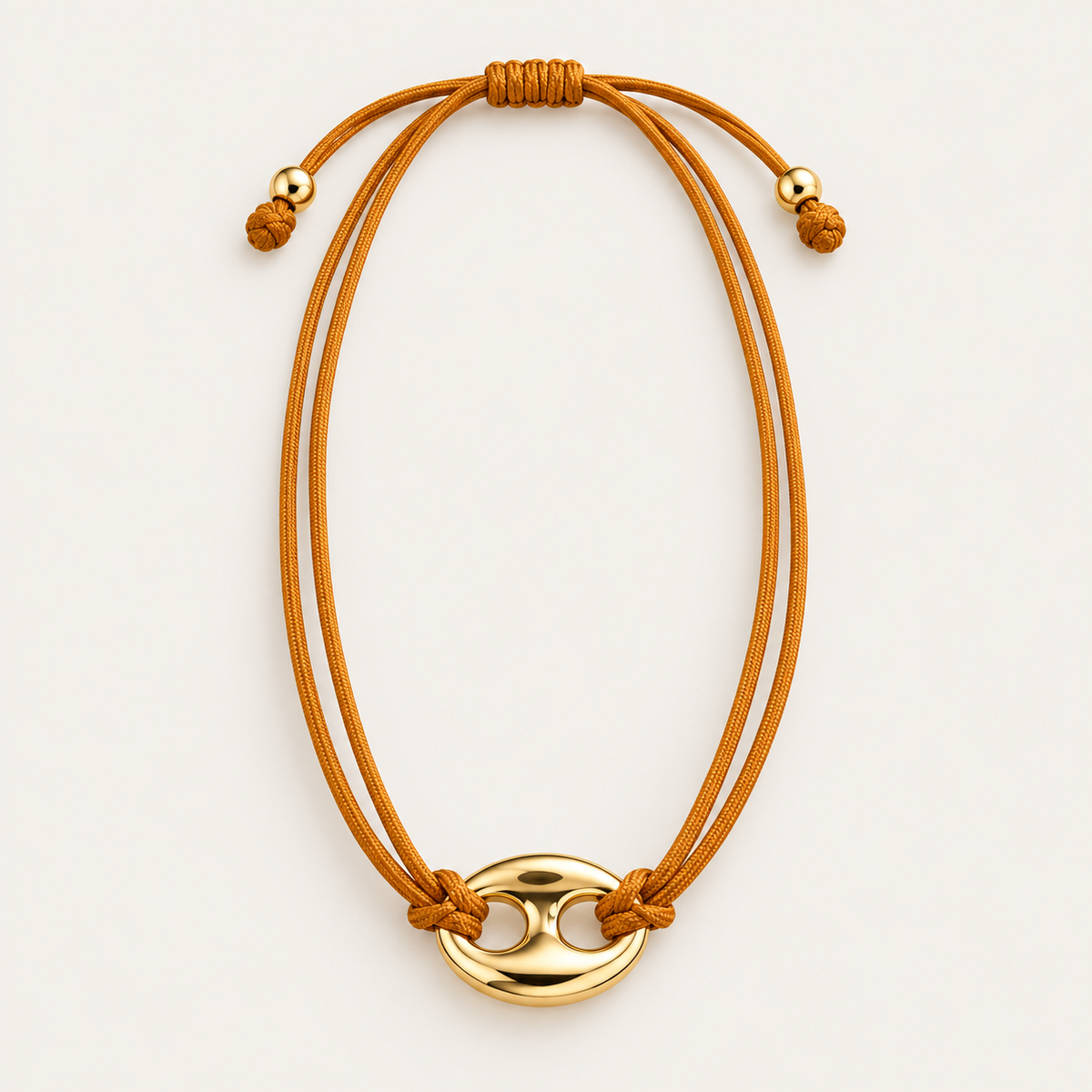 Cinnamon Pig Nose NECKLACE