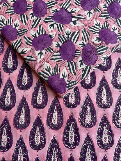 Purple Rain Square CUSHION