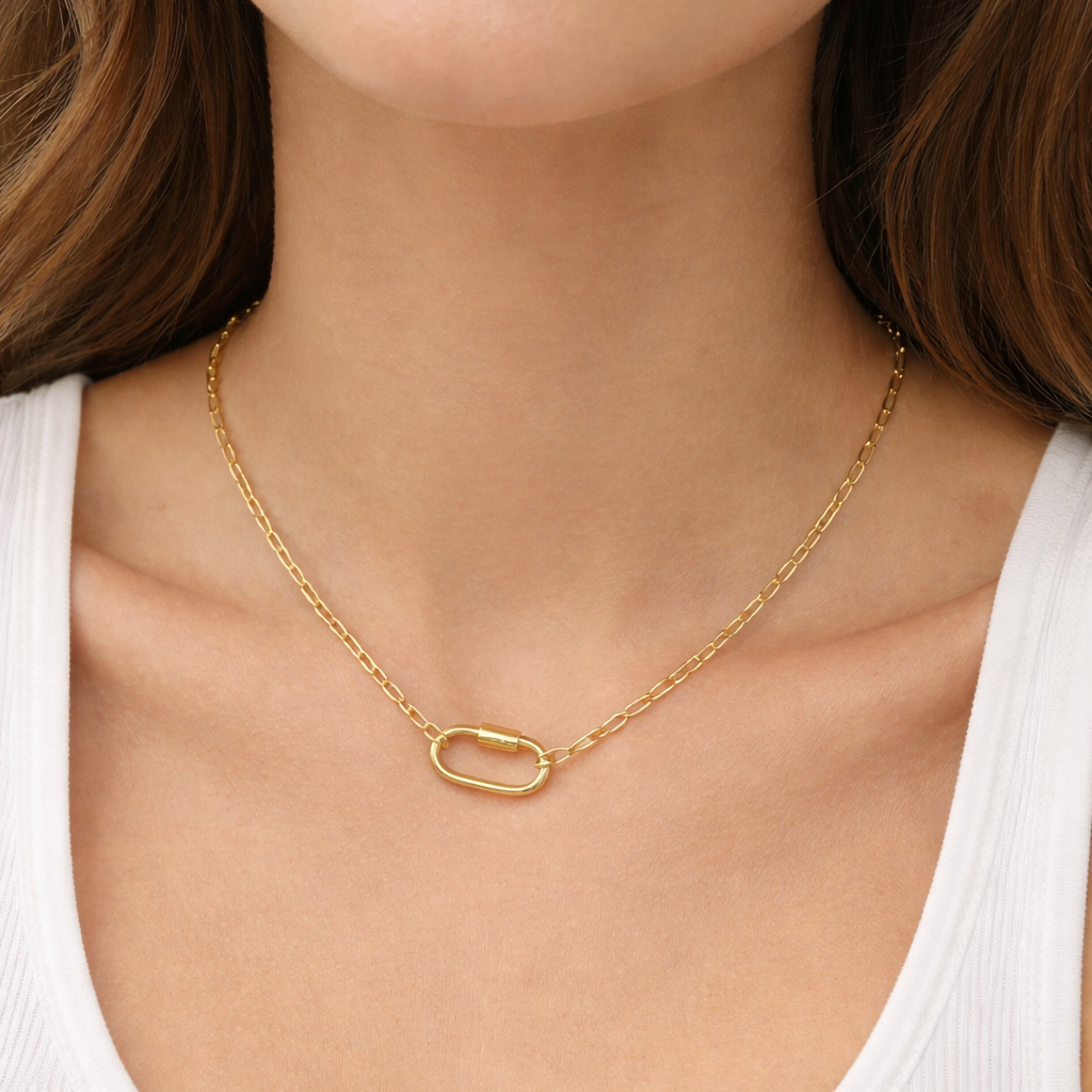 Chain link Charm NECKLACE