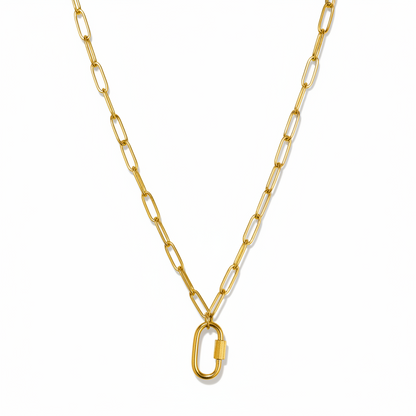 Chain link Charm NECKLACE