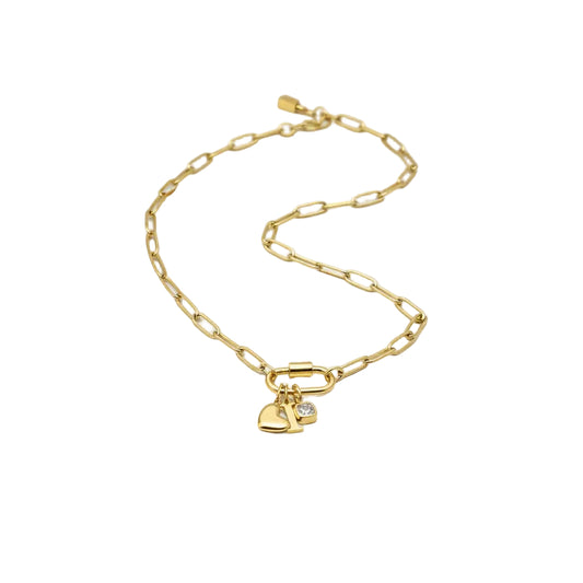 Chain link Charm NECKLACE