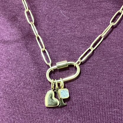 Chain link Charm NECKLACE