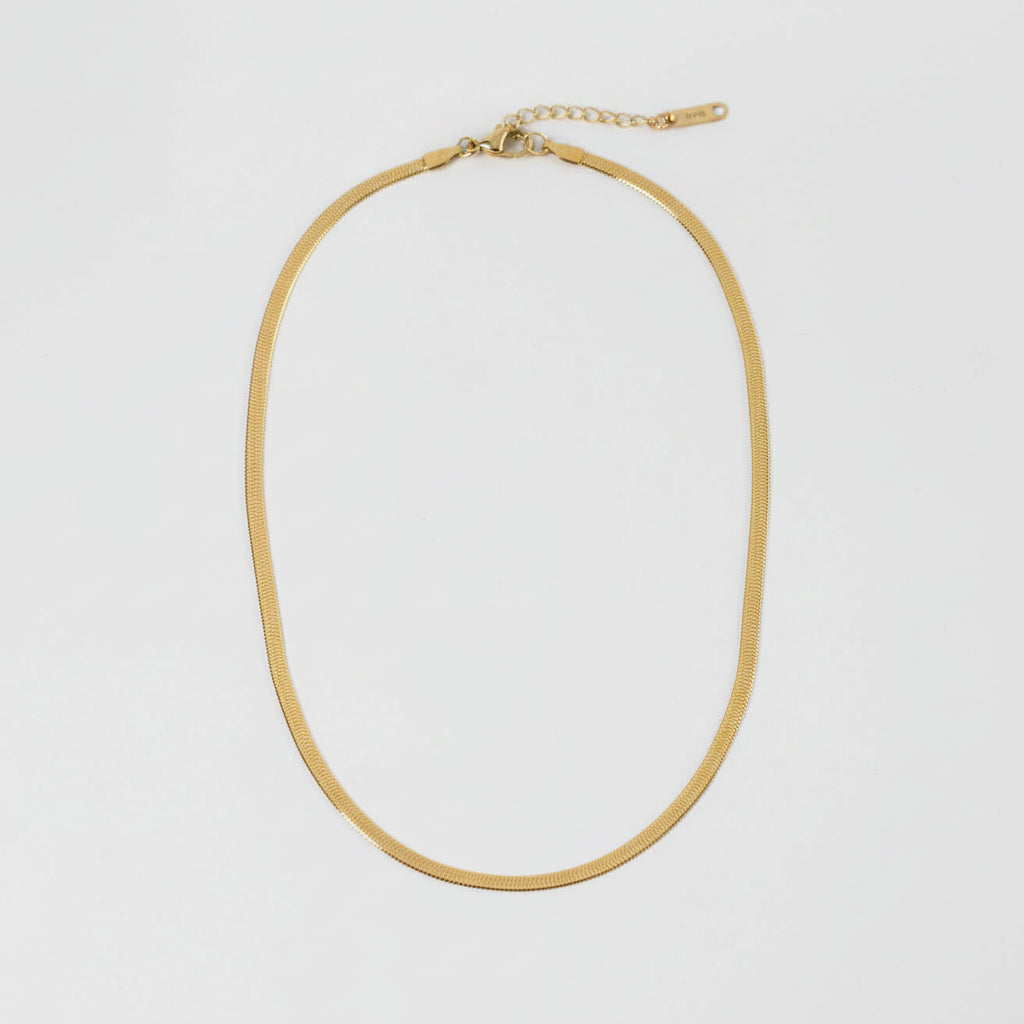 SNAKE SKIN NECKLACE Folie à Trois