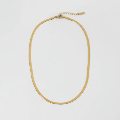 SNAKE SKIN NECKLACE Folie à Trois