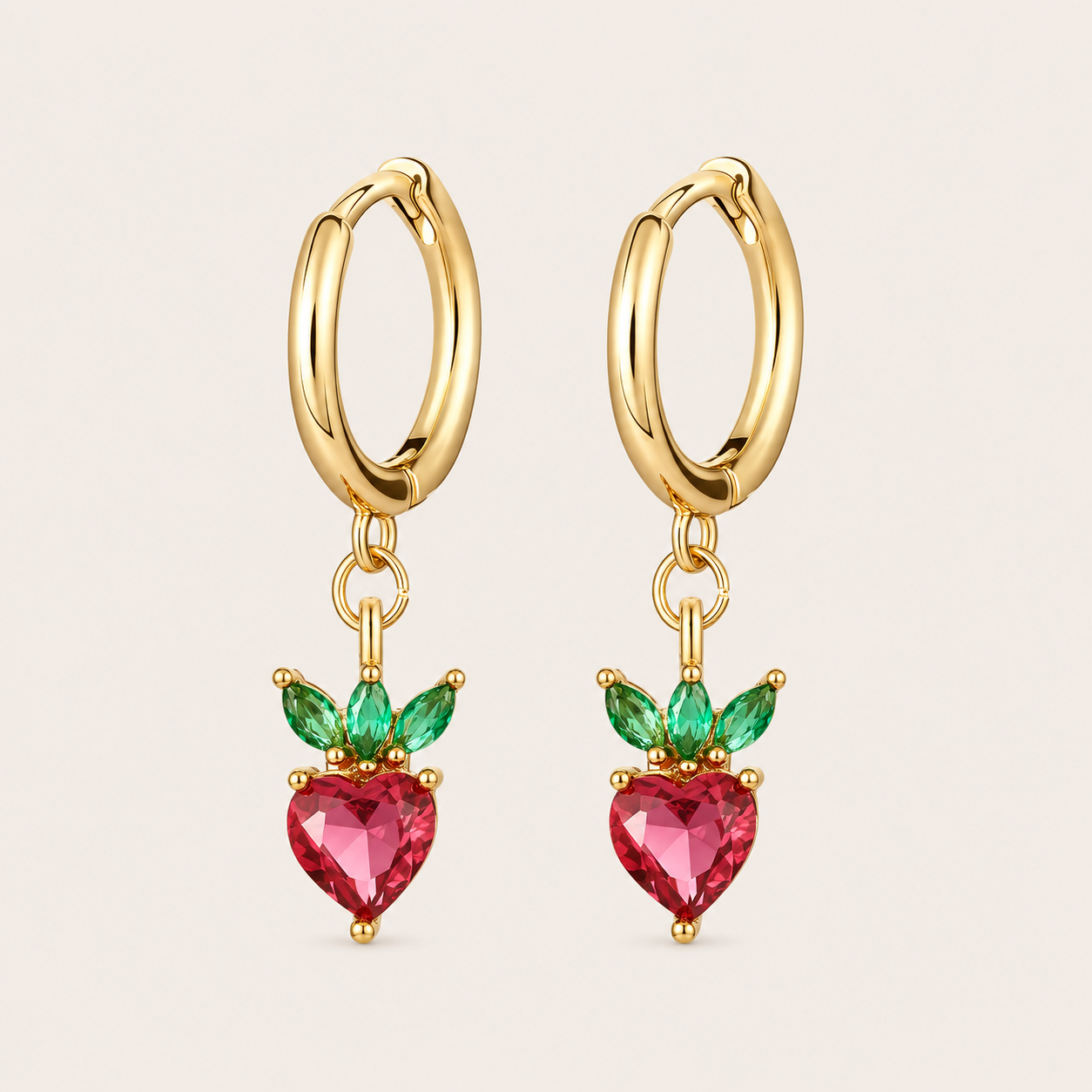 Fruit Hoop EARRINGS