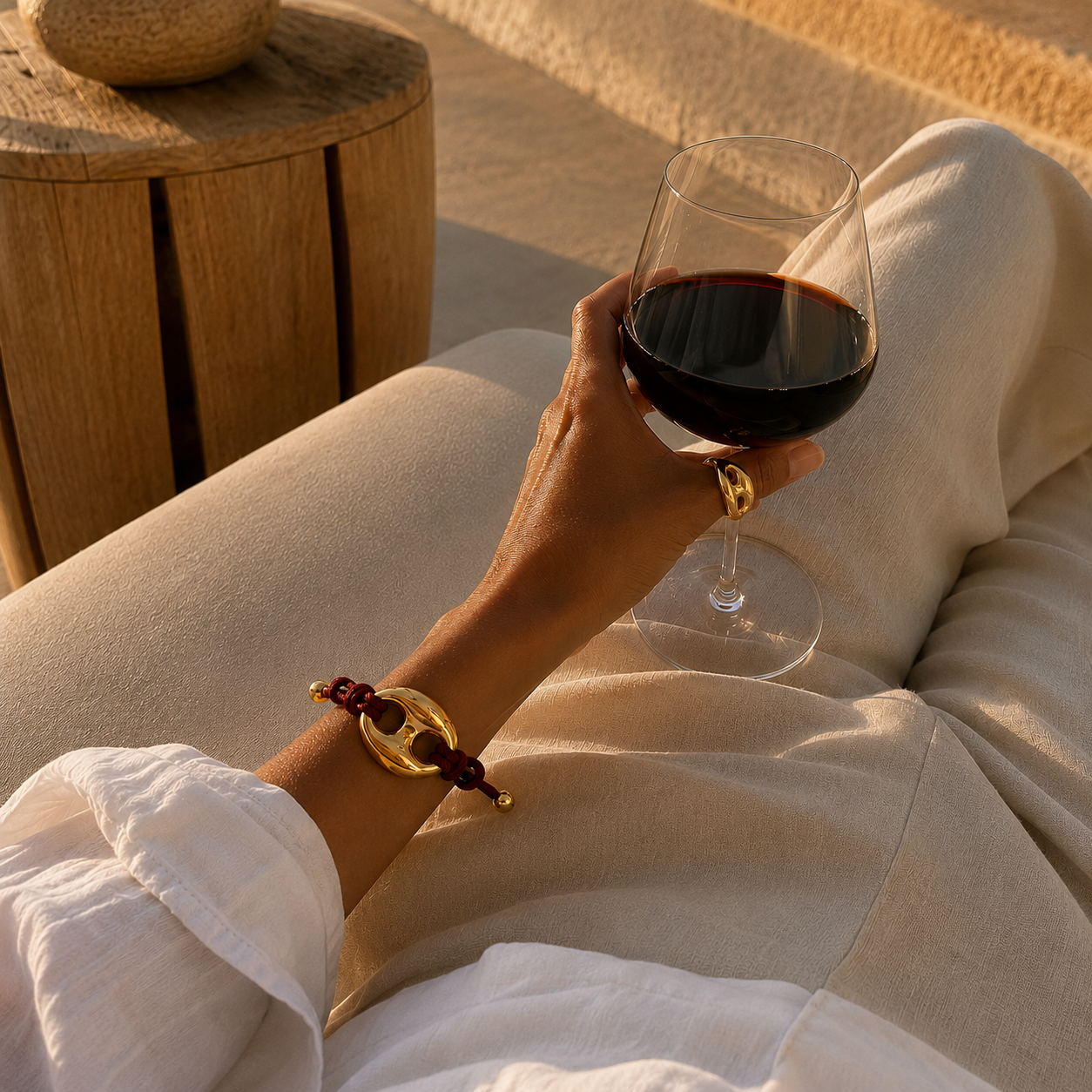 Portofino Resin Bracelet on Model – Folie à Trois