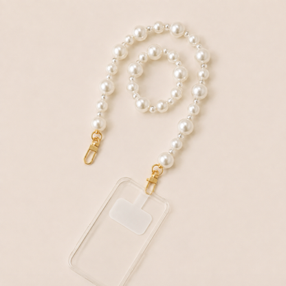 Adair Pearl Phone Chain lifestyle