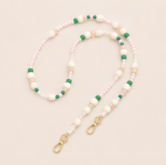 Alder Long Phone Chain - Pink