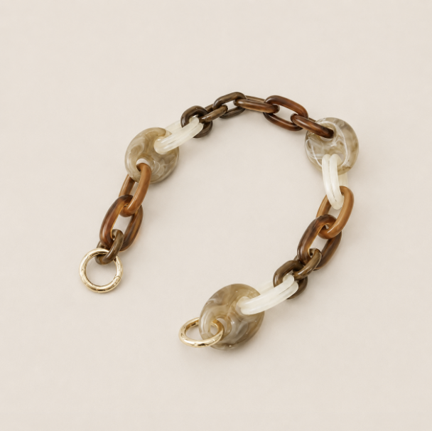 Bracken Short Phone Chain - Brown