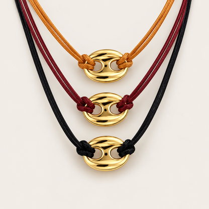 Cinnamon Pig Nose NECKLACE