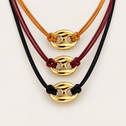 Cinnamon Pig Nose NECKLACE