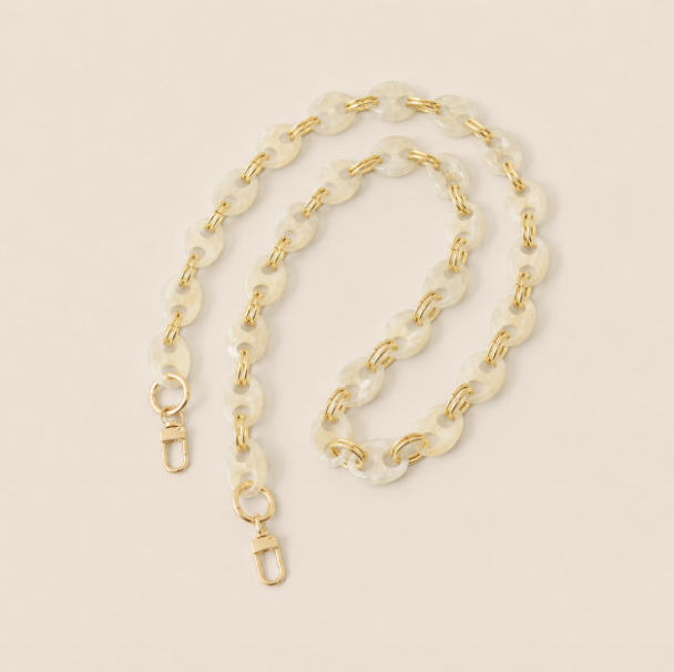 Folie A Trois Corvin LONG Phone Chain Beige