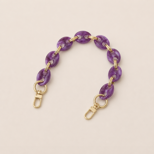 Folie A Trois Corvin SHORT Phone Chain Purple