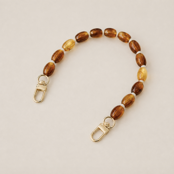 Folie A Trois Fennel Short Phone Chain Amber