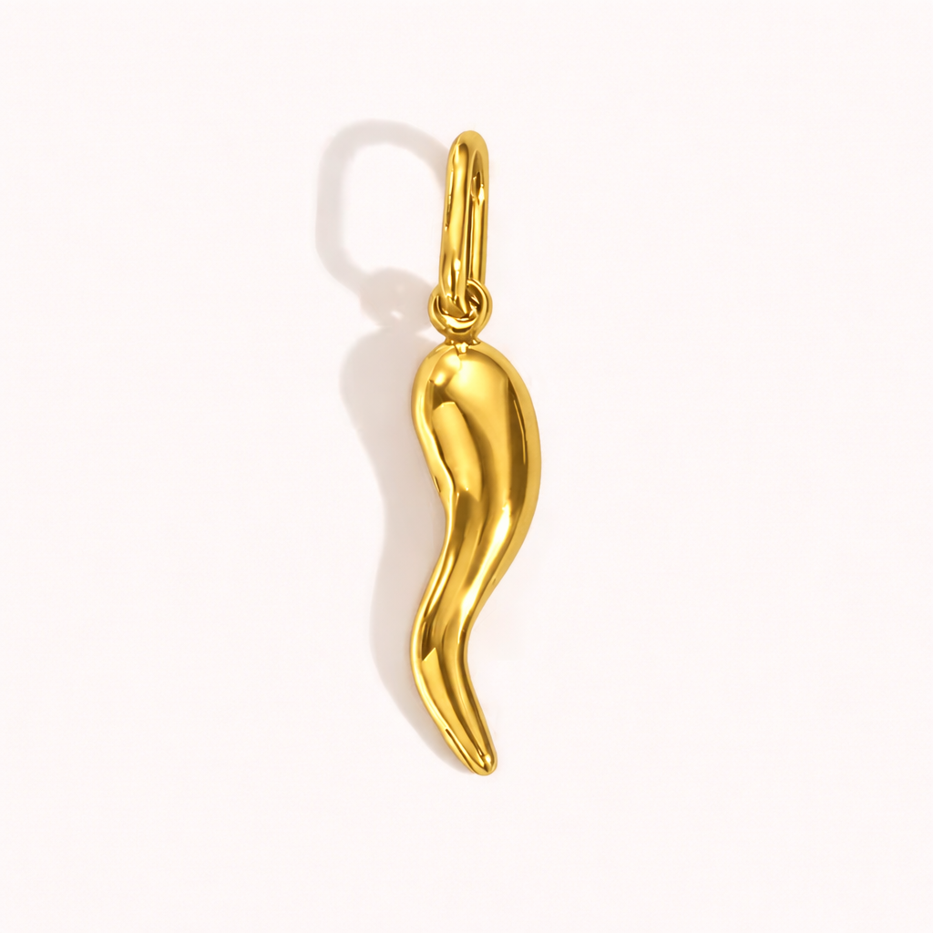 Gold Chili Pepper CHARM