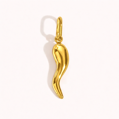 Gold Chili Pepper CHARM