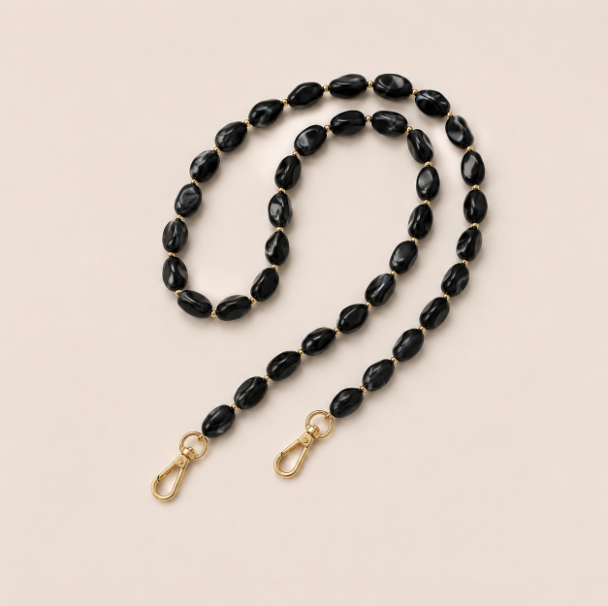 Folie A Trois Isolde LONG Phone Chain Black