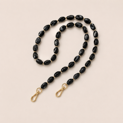 Folie A Trois Isolde LONG Phone Chain Black