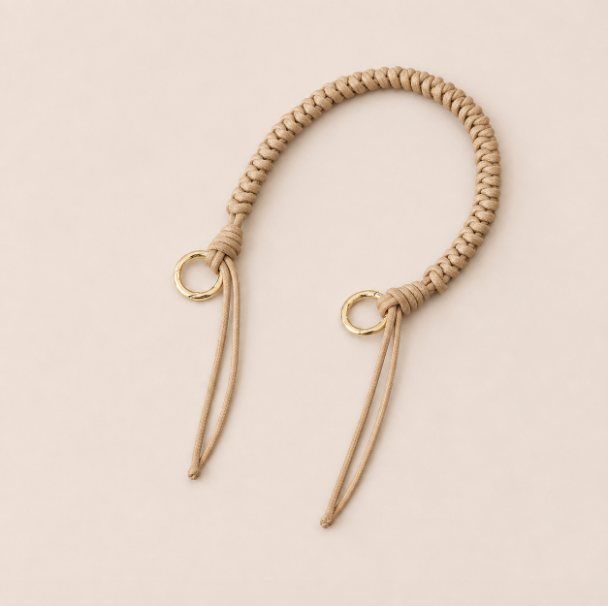 Folie A Trois Layover Phone Strap - Beige