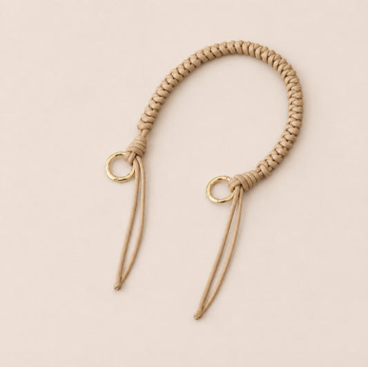 Folie A Trois Layover Phone Strap - Beige