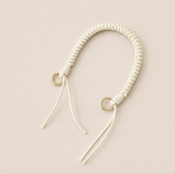 Folie A Trois Layover Phone Strap - White