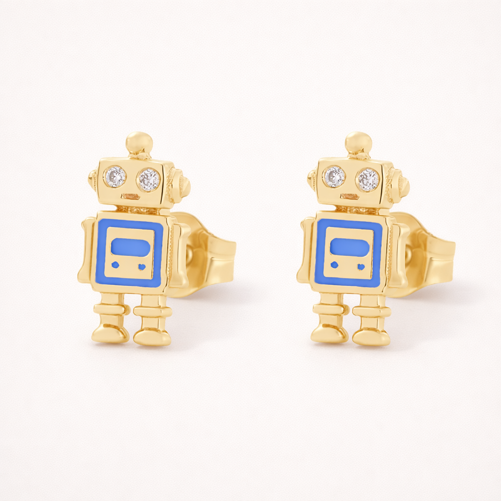 Little Robot BOUCLES D'OREILLES 