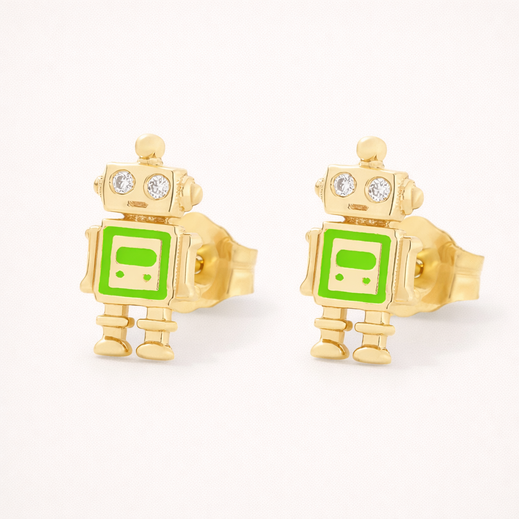 Little Robot BOUCLES D'OREILLES 