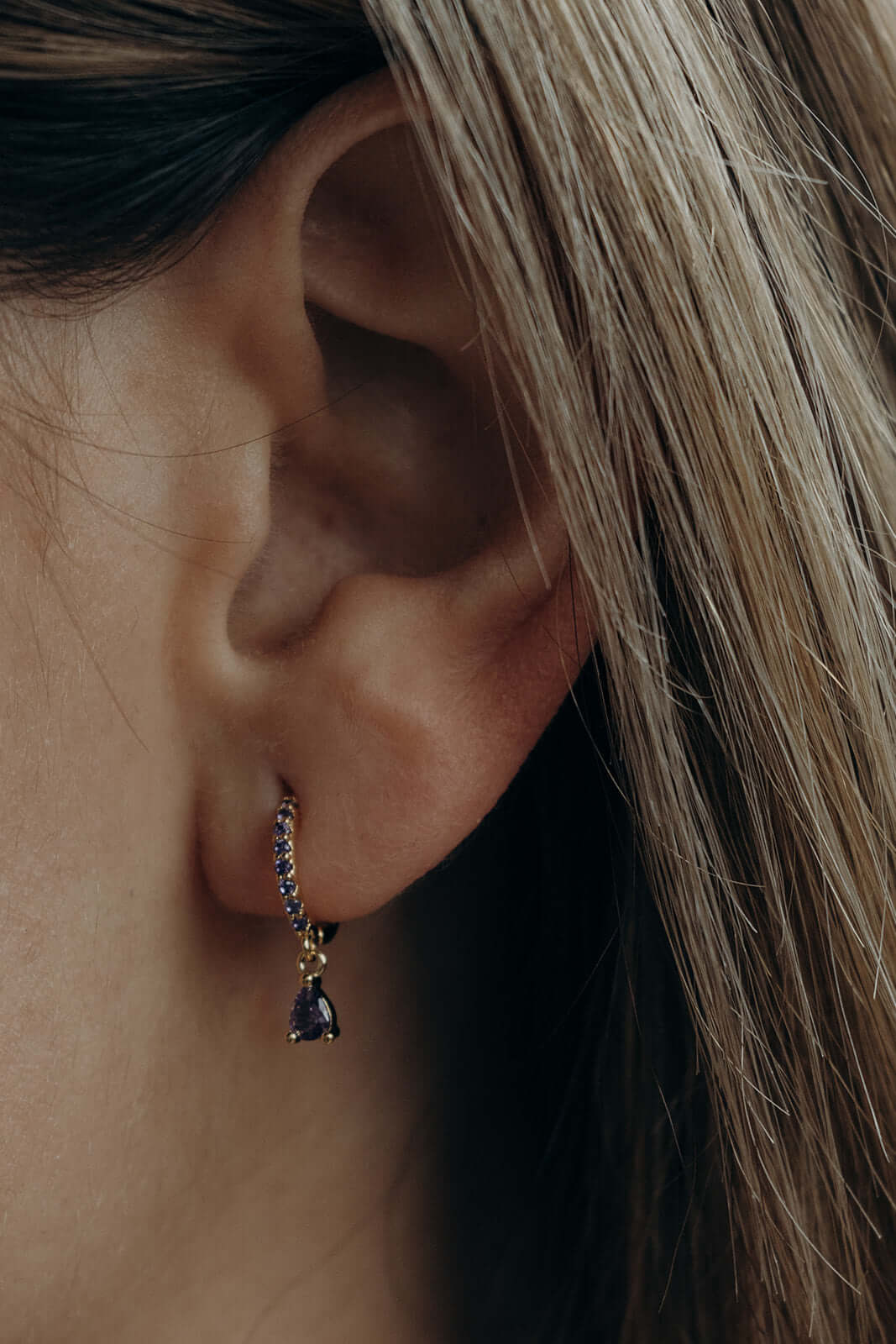 TEARDROP EARRINGS Folie à Trois