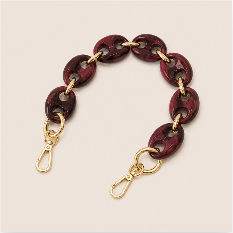 Wilder Phone Chain - Wine Red