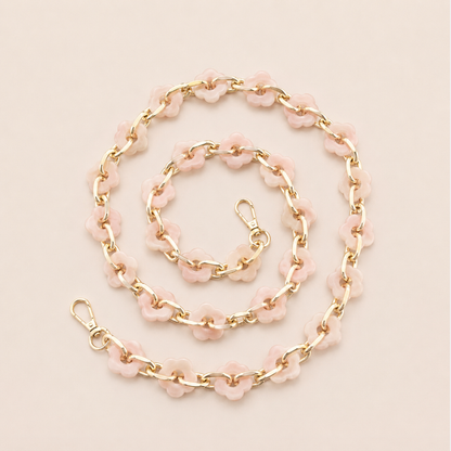 Folie A Trois Zinnia SHORT Phone Chain - Pink