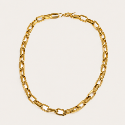 The Resort Edit Necklace in Gold – Stainless Steel Holiday Necklace by Folie à Trois