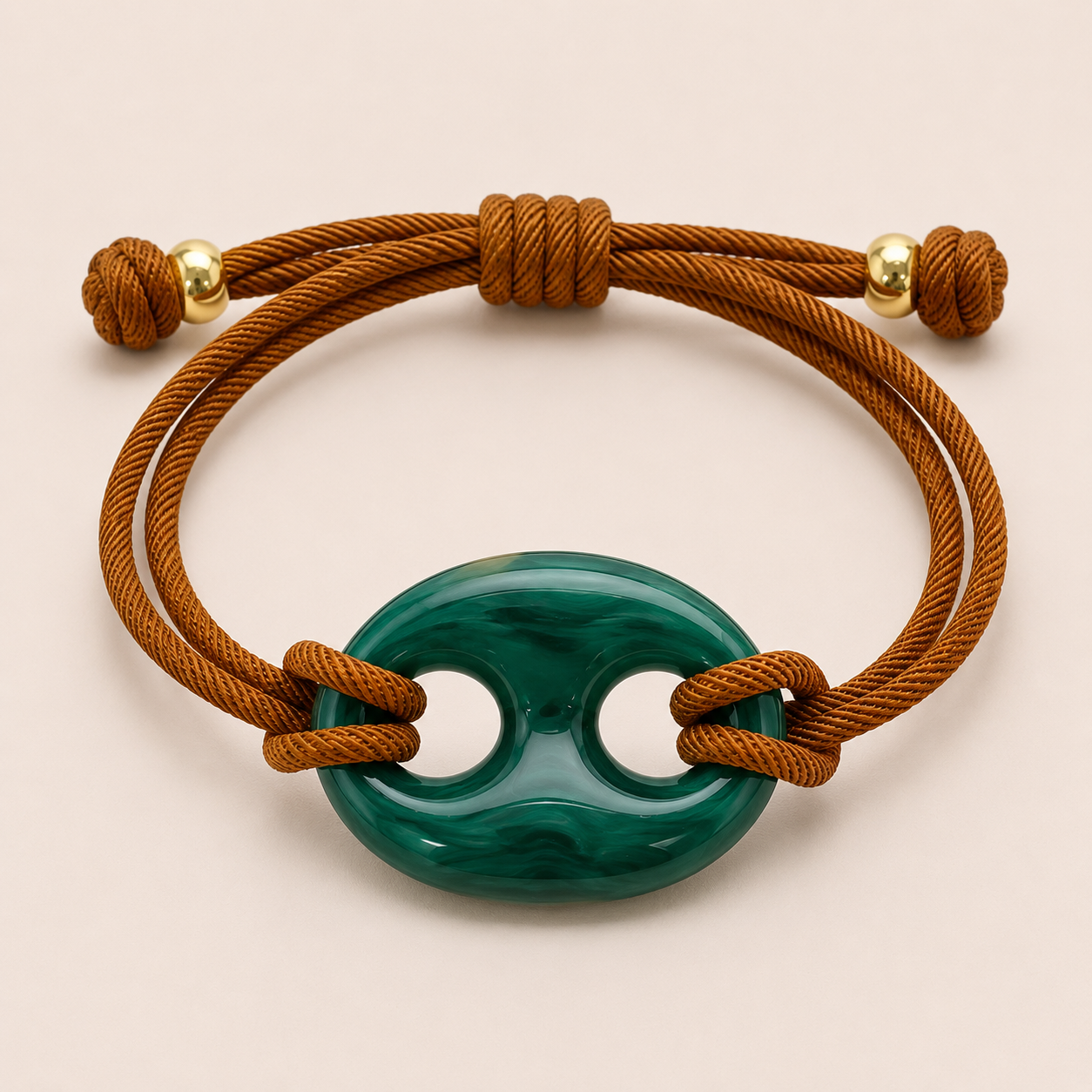 Riviera Resin Bracelet – Red, by Folie à Trois