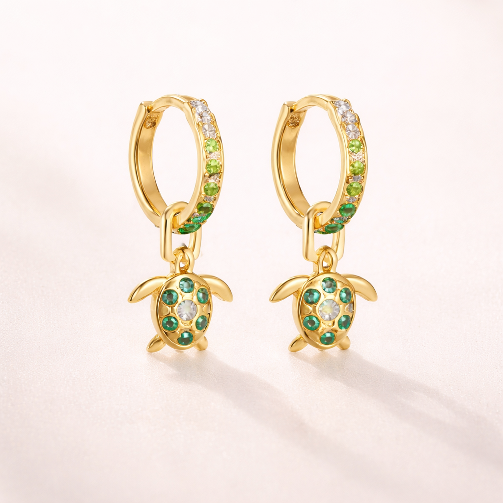 Turtle BOUCLES D'OREILLES