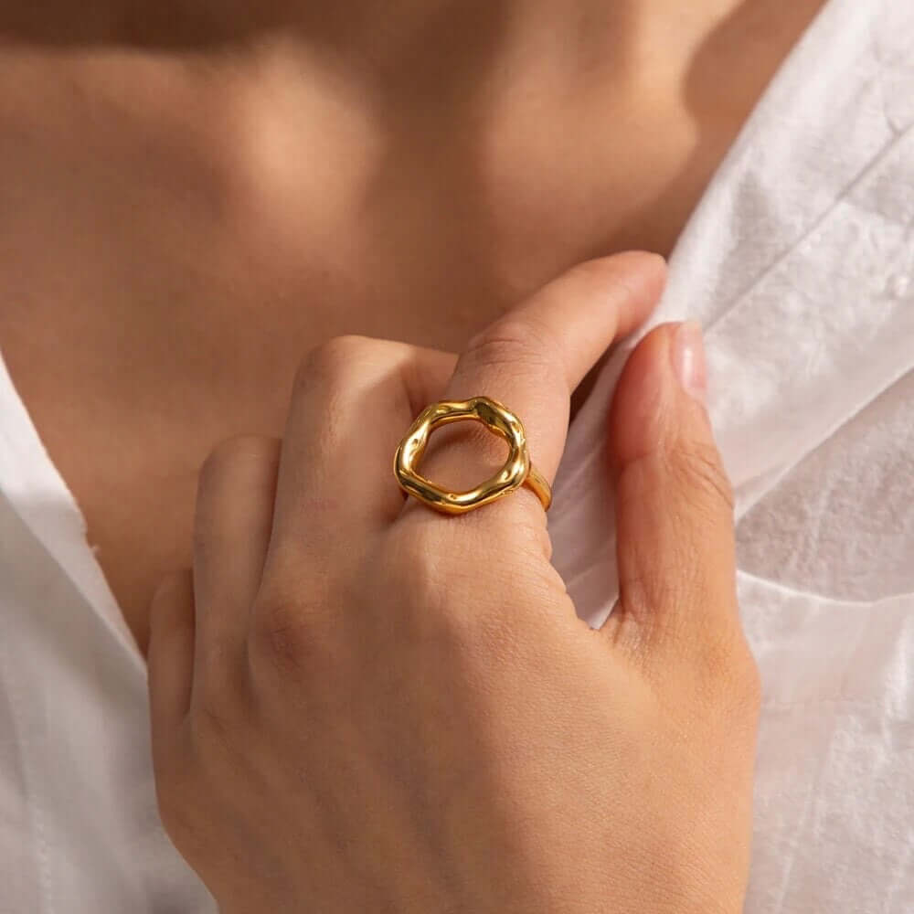 Bold RING Folie à Trois