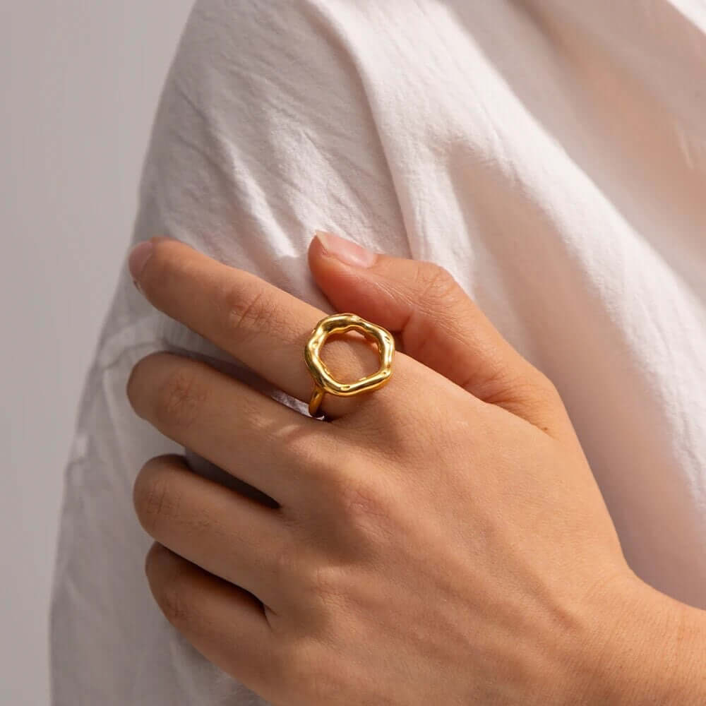 Bold RING Folie à Trois