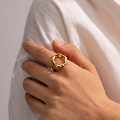 Bold RING Folie à Trois