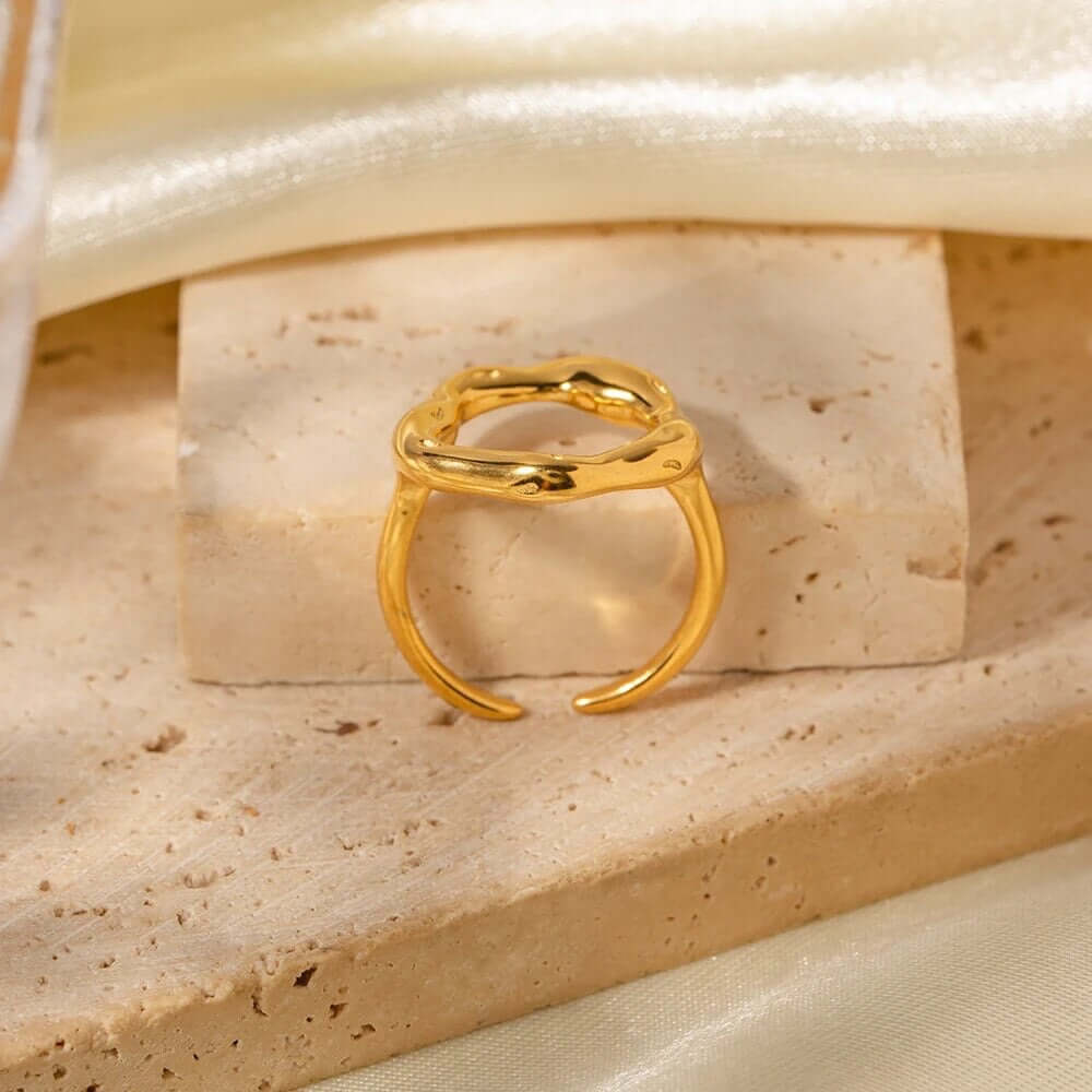 Bold RING Folie à Trois