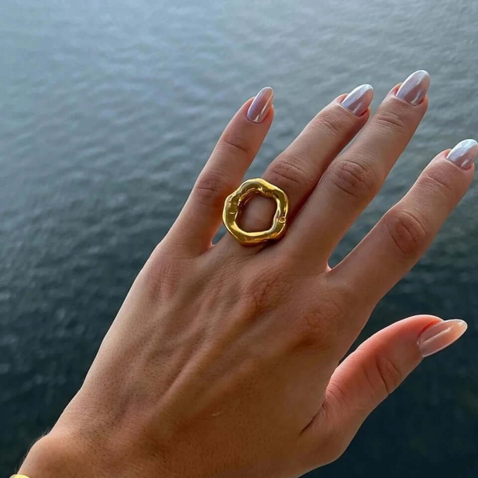Bold RING Folie à Trois