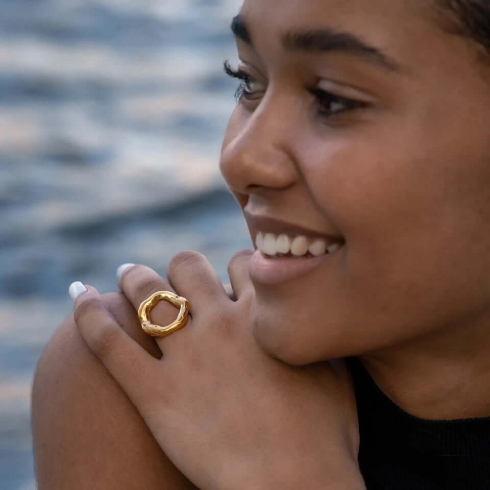 Bold RING Folie à Trois