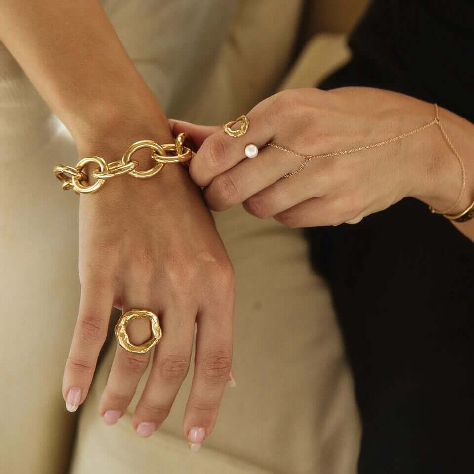 Bold RING Folie à Trois